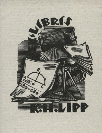 Ex-libris K. H. Lipp 