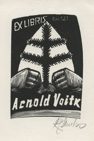 Ex libris Arnold Voitk 