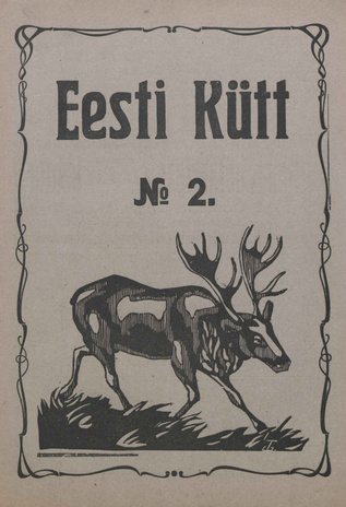Eesti Kütt : jahiasjanduse, kalanduse ja spordi ajakiri ; 2 1921-11