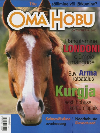 Oma Hobu : ajakiri hobusehuvilisele ; 5 (56) 2012-10