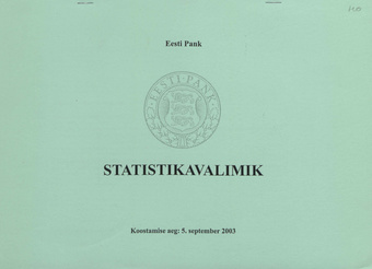 Statistikavalimik ; 2003-09-05