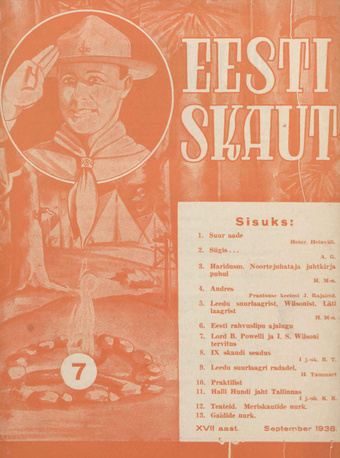 Eesti Skaut ; 7 1938-09