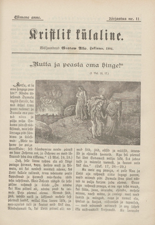 Kristlik Perekonna Leht ; 11 1904