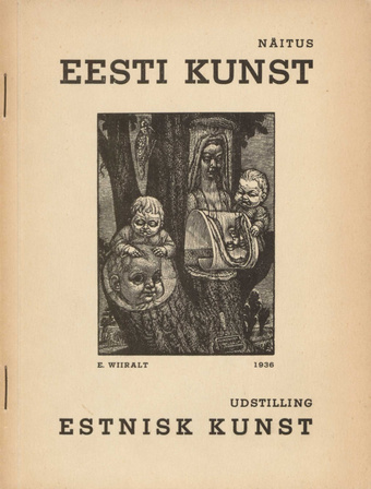 Näitus Eesti kunst : kataloog = Udstilling Estnisk kunst, 23. II 1946 - 26. II 1946 K.B. - Hallen - København : katalog