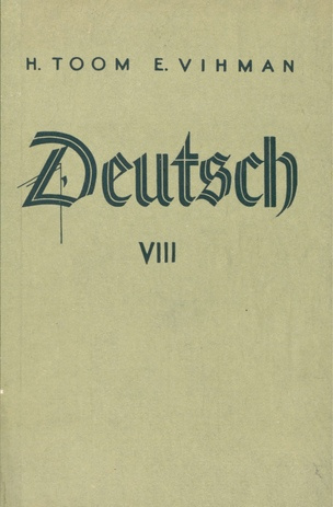 Deutsch VIII [klassile]