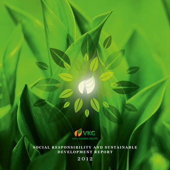 Social responsibility and sustainable development report ; 2012