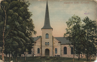 Alatskiwi kirik : Livland