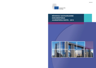 Nõukogu aastaaruanne dokumentidele juurdepääsu kohta ; 2014