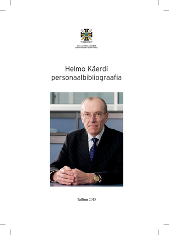 Helmo Käerdi personaalbibliograafia