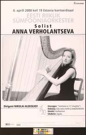 Eesti Riiklik Sümfooniaorkester, solist Anna Verholantseva