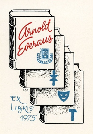 Arnold Everaus ex libris 