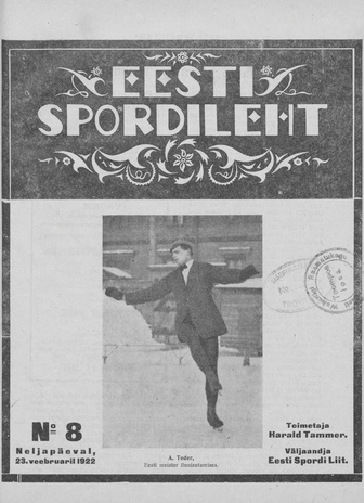 Eesti Spordileht ; 8 1922-02-23