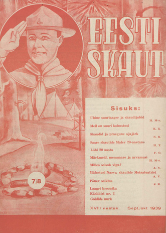 Eesti Skaut ; 7/8 1939-09/10