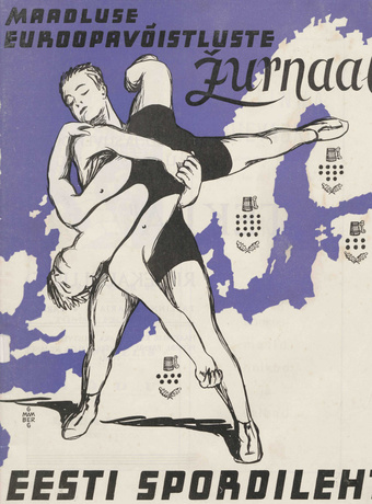 Eesti Spordileht : Maadluse euroopavõistluste žurnaal ; 1938-05-16