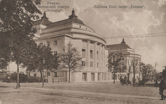 Ревель : эстонскiй театръ Эстонiя = Tallinna eesti teater Estonia