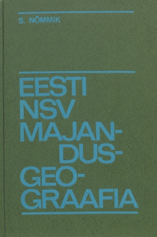 Eesti NSV majandusgeograafia 