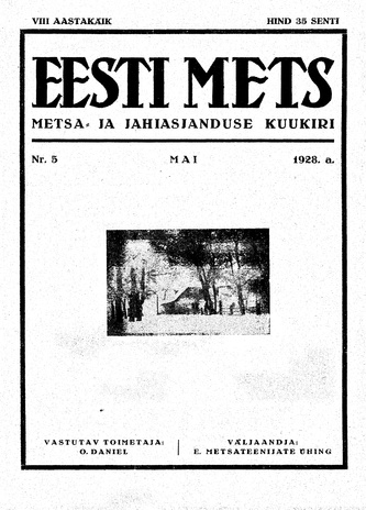 Eesti Mets ; 5 1928