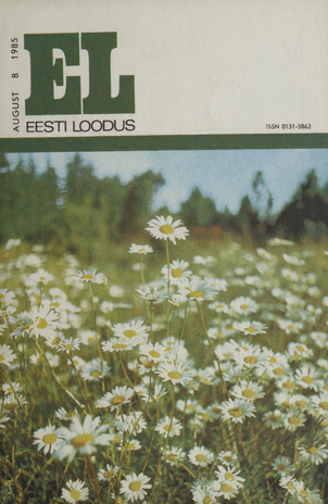 Eesti Loodus ; 8 1985-08