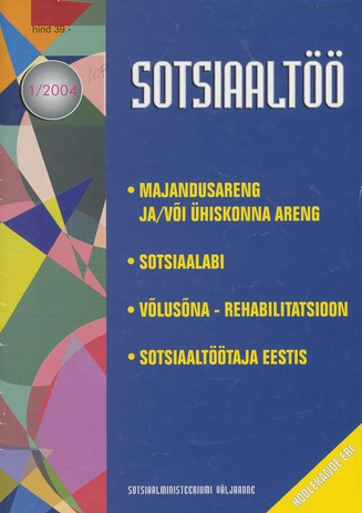 Sotsiaaltöö ; 1 2004-02