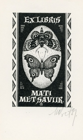 Ex libris Mati Metsaviir 