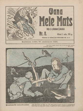 Vana Meie Mats : nalja- ja pilkekunsti nädalkiri ; 8 1920-02-20