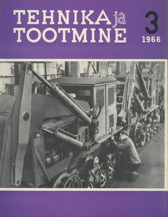 Tehnika ja Tootmine ; 3 1966-03