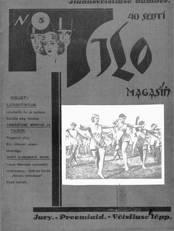 Ilo : elu, kunsti ja kultuuri ajakiri ; 5 1930