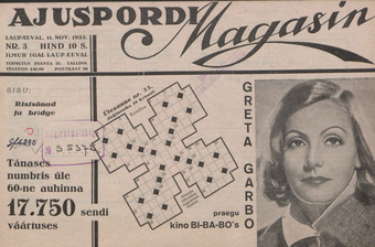 Ajuspordi Magasin ; 3 1933-11-11
