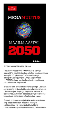 Megamuutus : maailm aastal 2050 