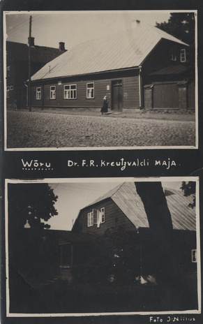 Wõru : Dr. F. R. Kreutzvaldi maja