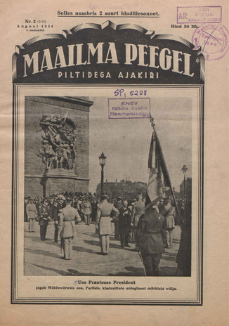 Maailma peegel : piltidega ajakiri ; 9-10 1924-08