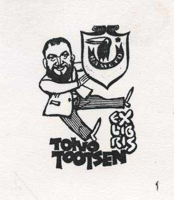 Ex libris Toivo Tootsen 