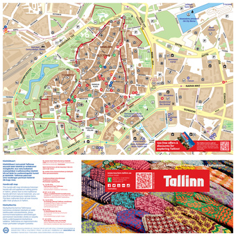 Tallinn : käsitöökaart = handcraft map = käsityökartta 2014