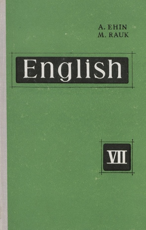 English : õpik VII klassile 