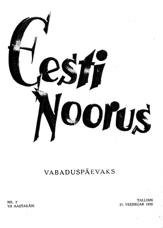 Eesti Noorus ; 2 1935-02-21