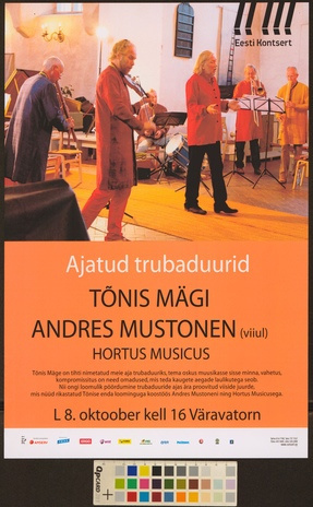 Tõnis Mägi, Andres Mustonen, Hortus Musicus 
