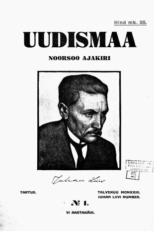 Uudismaa ; 1 1923-11