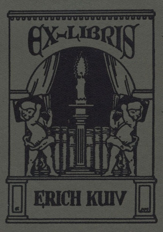 Ex-libris Erich Kuiv 