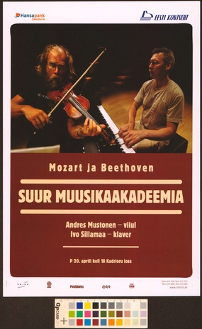 Suur Muusikaakadeemia : Mozart ja Beethoven : Andres Mustonen, Ivo Sillamaa 