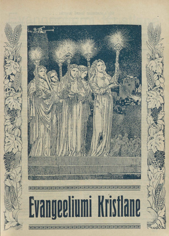 Evangeeliumi Kristlane : Tallinna Immaanueli Evangeeliumi Kristlaste vabausuühingu häälekandja ; 8 1931