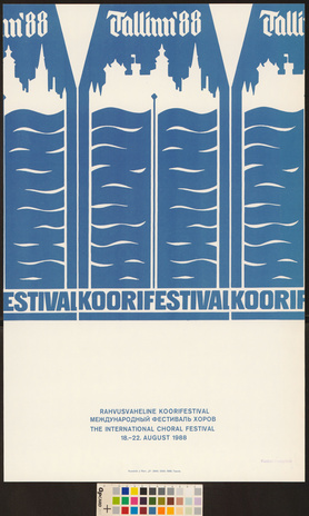 Tallinn '88 : rahvusvaheline koorifestival 