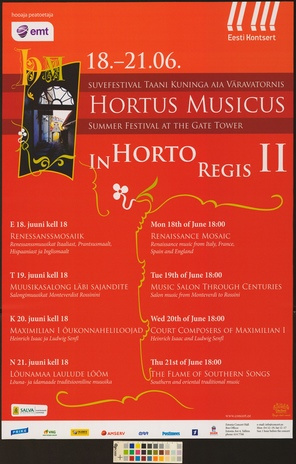 Hortus Musicus : In Horto Regis II