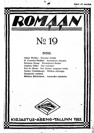 Romaan ; 19 1923