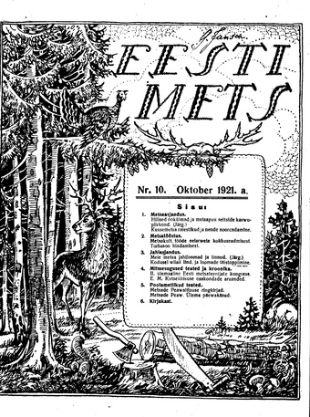 Eesti Mets ; 10 1921