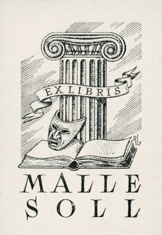 Ex libris Malle Soll 