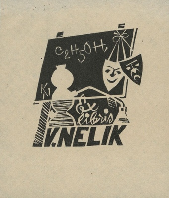 Ex libris V. Nelik 