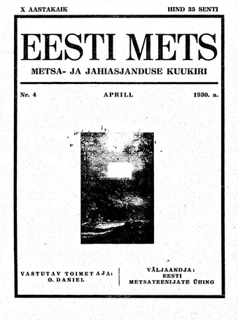 Eesti Mets ; 4 1930