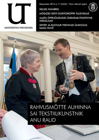 Universitas Tartuensis : UT : Tartu Ülikooli ajakiri ; 11 2013-12