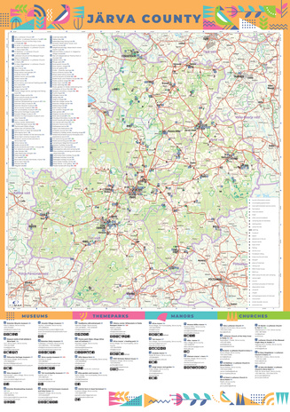 Järva county : tourist map 2020 