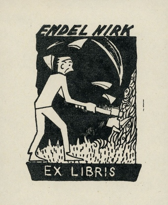 Endel Nirk ex libris 